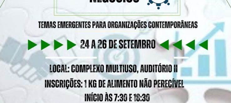 2º Fórum de Gestão e Negócios – ESAN/UFMS – 24 a 26 de setembro de 2024